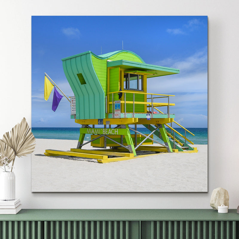 Lime Miami Beach Lifeguard Tower