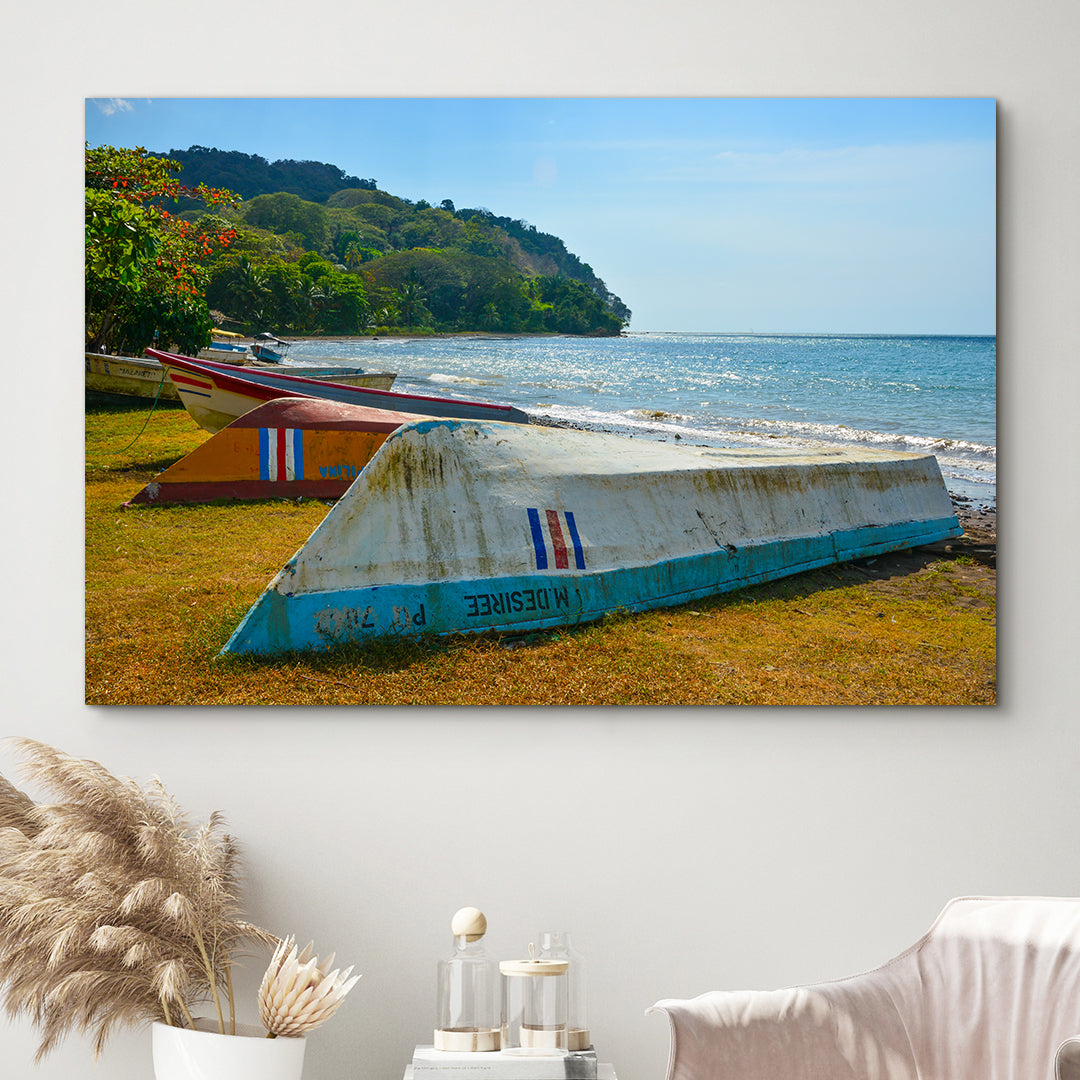 Fishing Boats On The Beach