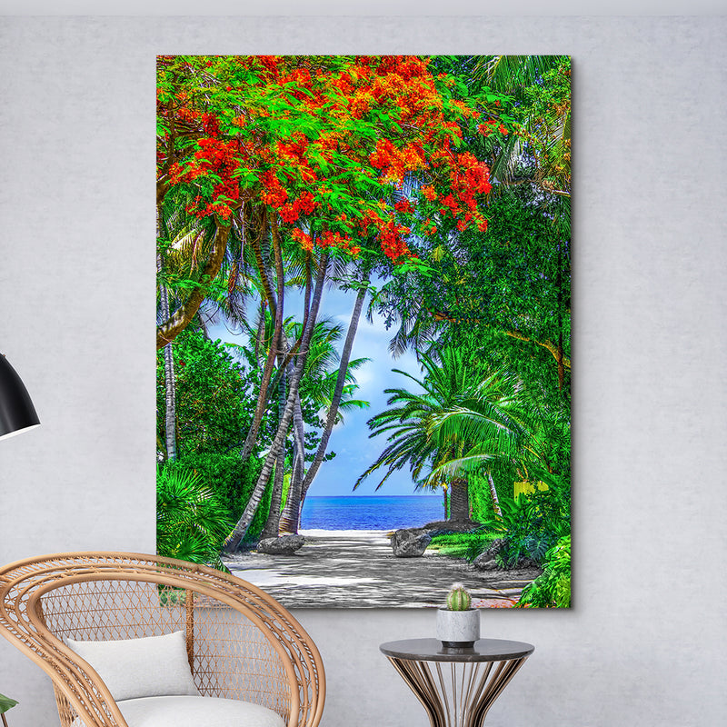 Poinciana By The Sea