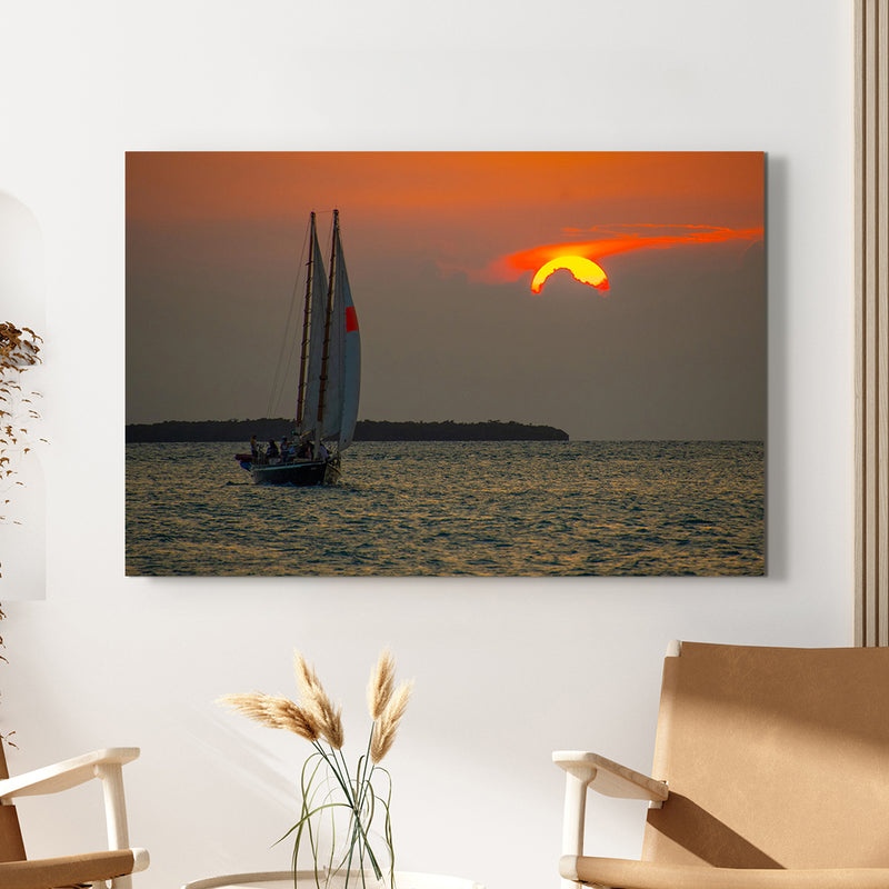 Sailing Sunset Key